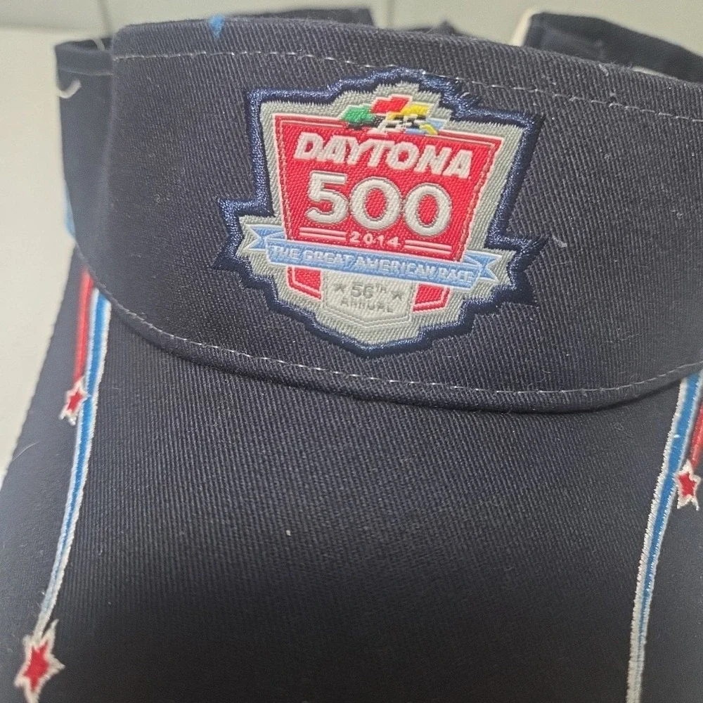 Daytona 500 56th Annual 2014 The Great American Race NASCAR Visor Shooting Stars
